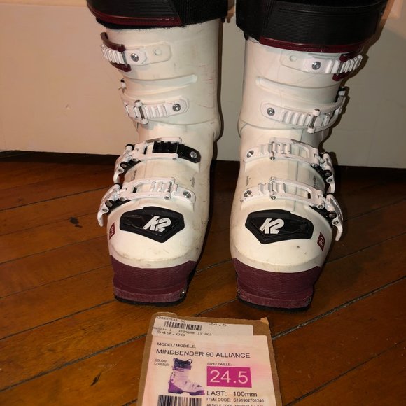 K2 MINDBENDER 90 ALLIANCE ALPINE TOURING SKI BOOTS - Picture 1 of 7